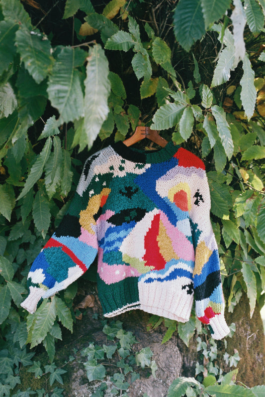 SWEATER VOLCAN COLORES FUERTES