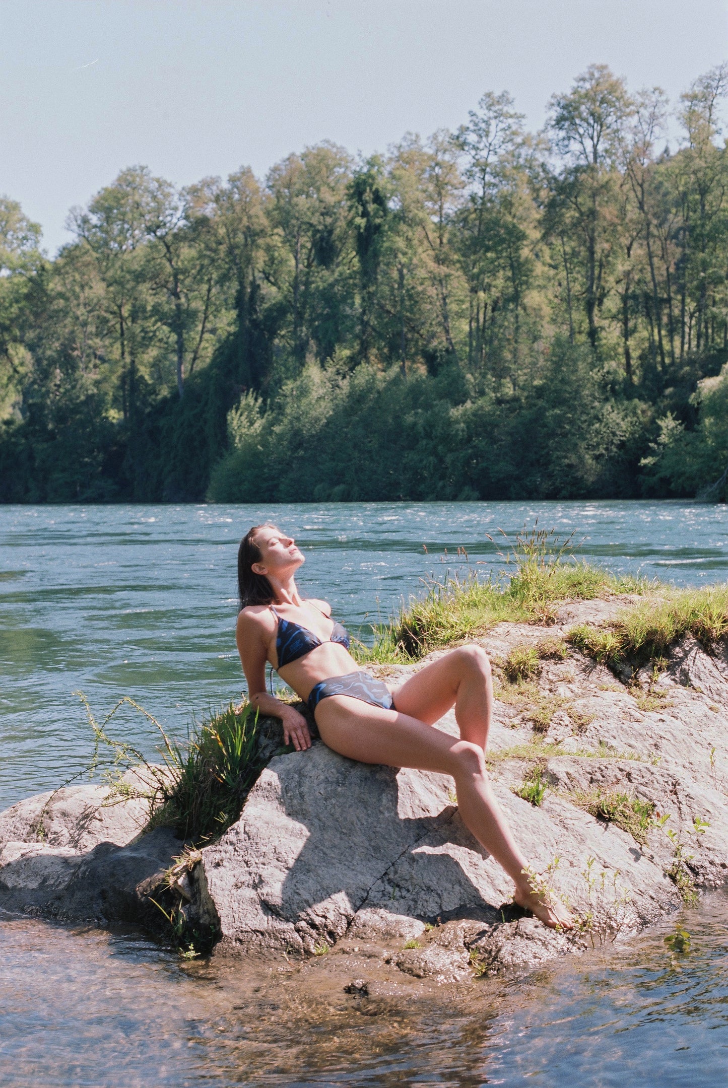 BIKINI MAPA AZUL