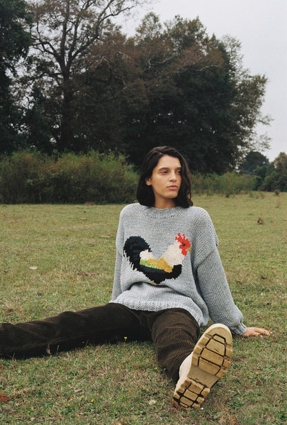 SWEATER GALLO GRIS