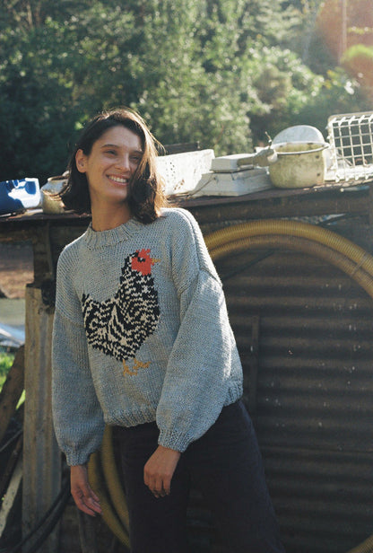 SWEATER GALLINA GRIS