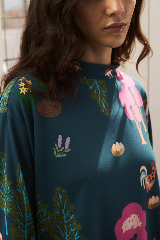 POLERA TORTUGA GALLINERO