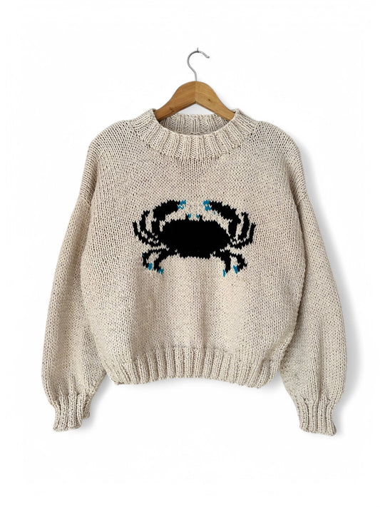 SWEATER JAIBA CRUDO NEGRO