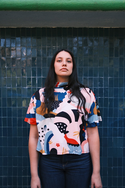 POLERA TORTUGA CISNES