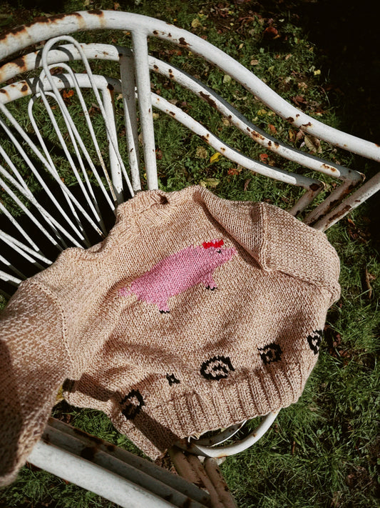 SWEATER CHANCHA BEIGE
