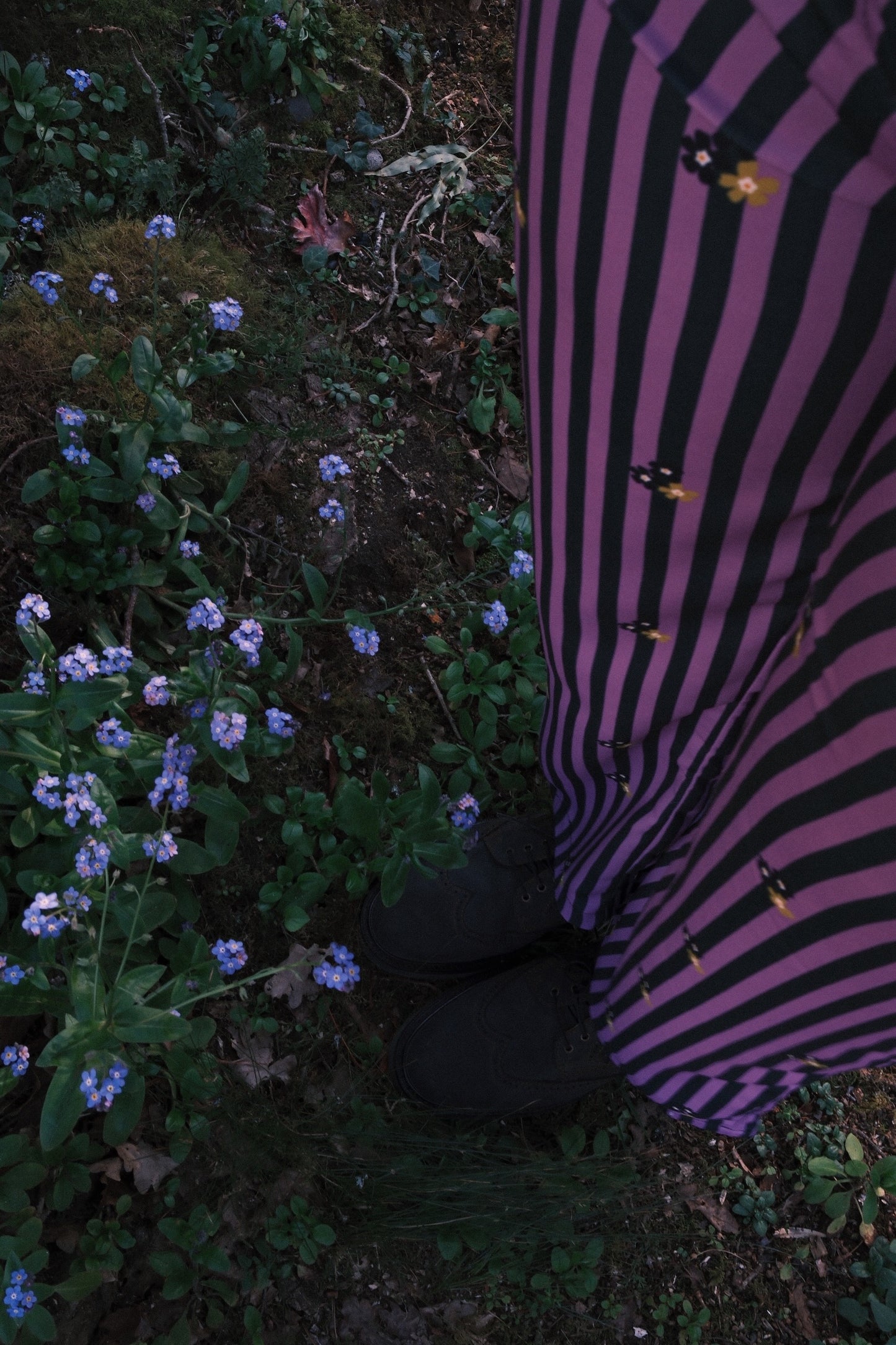 PANTALON TUBO RAYAS FLORES CUPRO