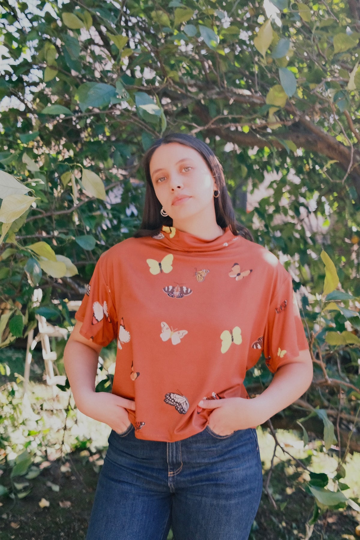 POLERA TORTUGA MARIPOSAS MANJAR