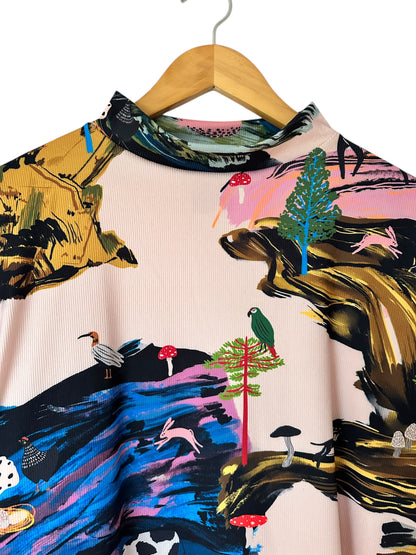 POLERA TORTUGA PAISAJE DIA