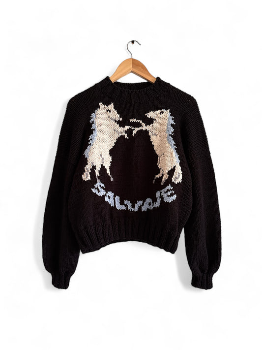 SWEATER SALVAJE NEGRO