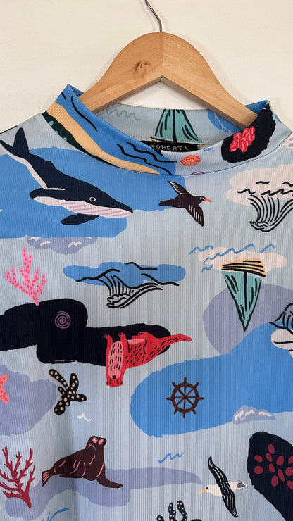 POLERA TORTUGA MAR