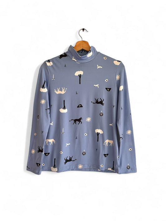 BEATLE CABALLOS CELESTE