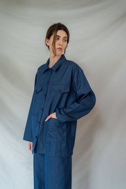 CHAQUETA POOL DENIM