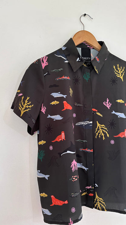 CAMISA BOTONERA MARINO GRIS VERDOSO