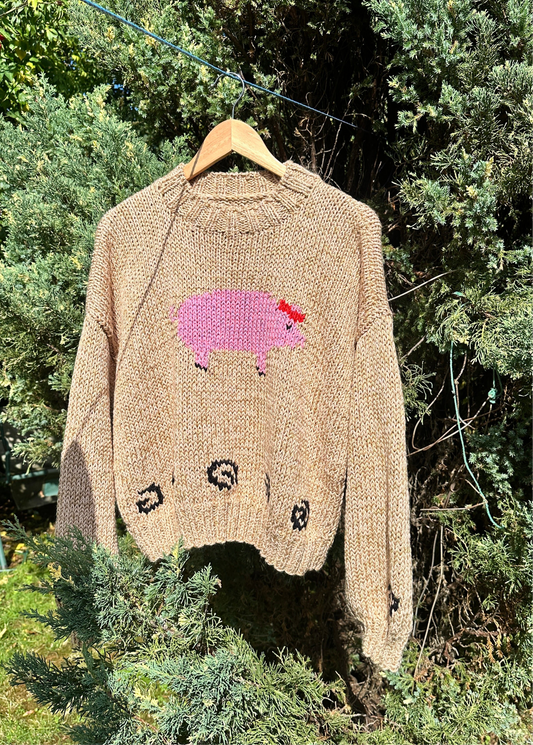 SWEATER CHANCHA BEIGE
