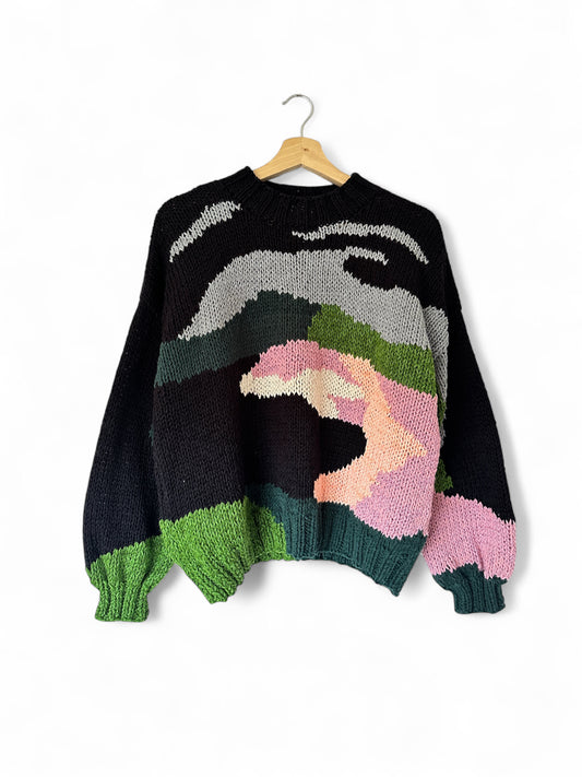 SWEATER PAISAJE DAMASCO