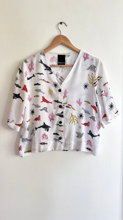 TOP VELIZ MARINO CREMA