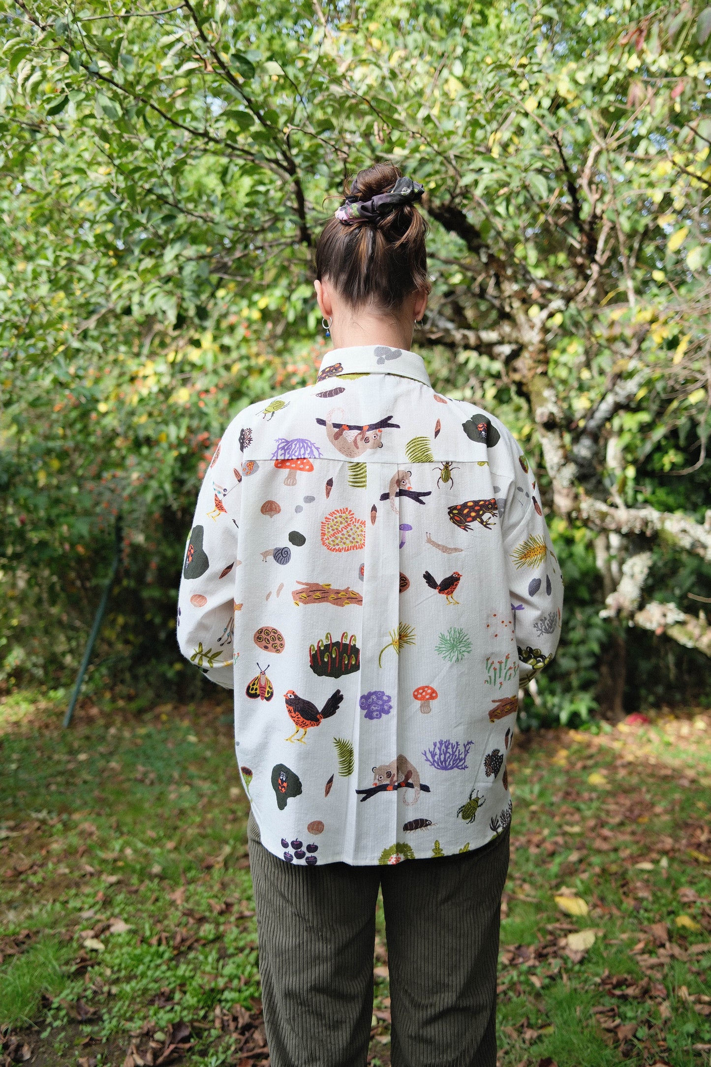 CAMISA GLOBO MICROBOSQUE
