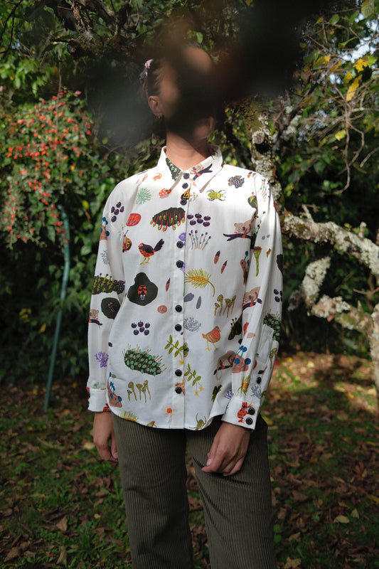 CAMISA GLOBO MICROBOSQUE