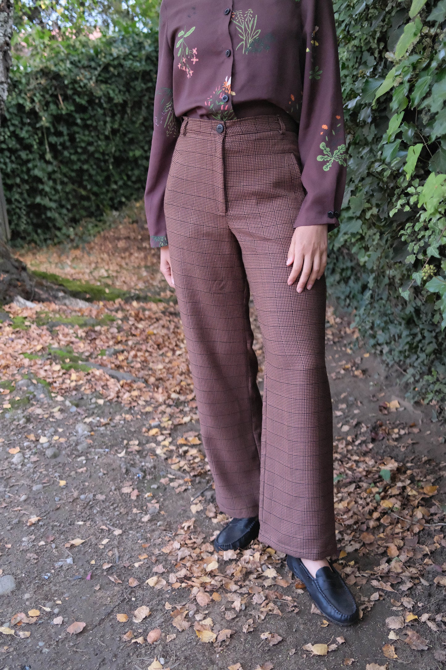 PANTALON TUBO LANILLA