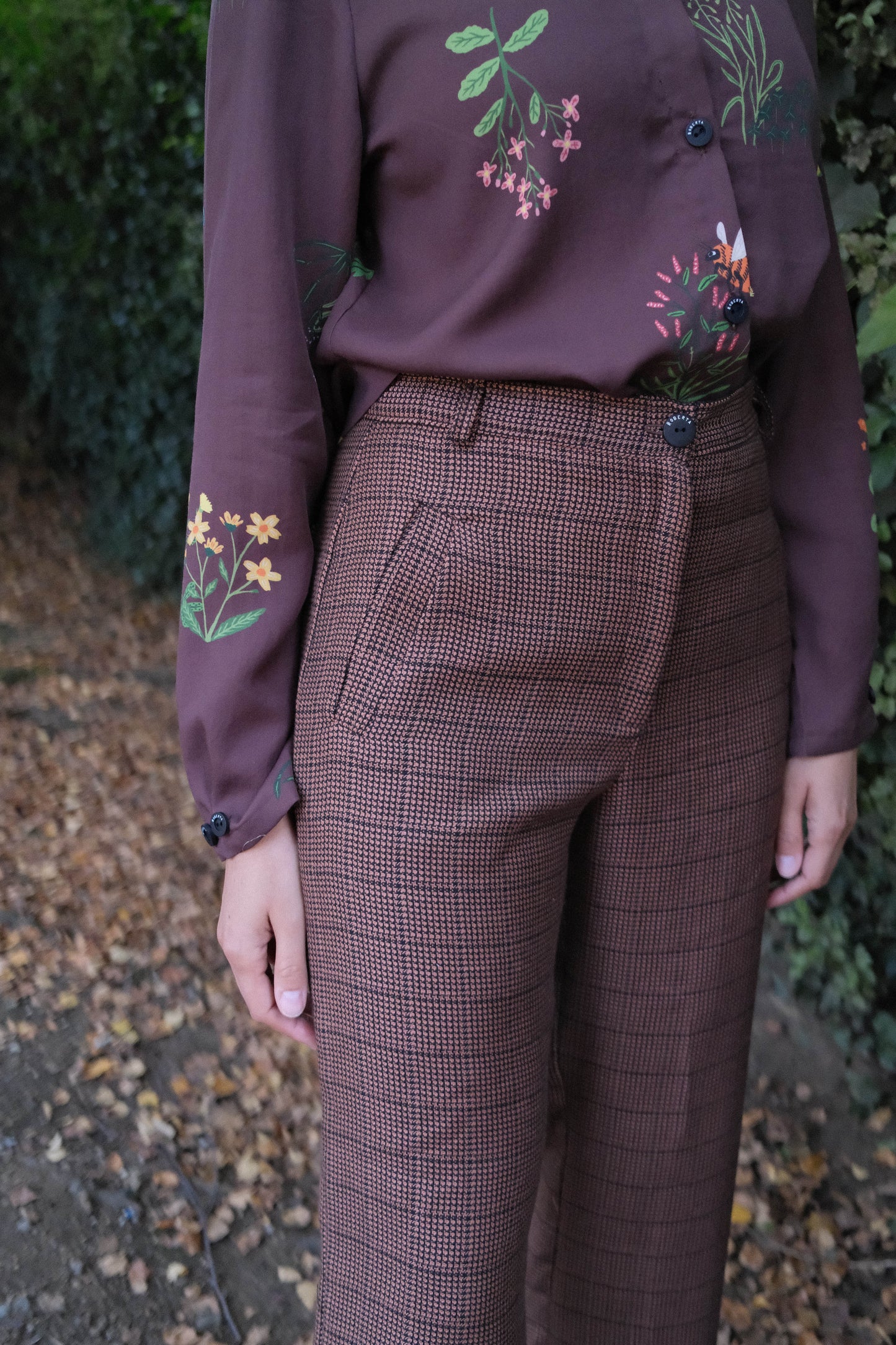 PANTALON TUBO LANILLA