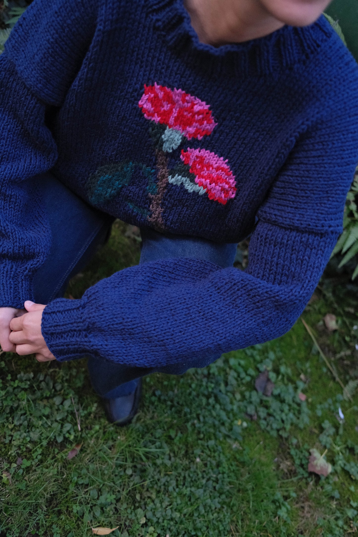SWEATER CLAVELIN AZUL