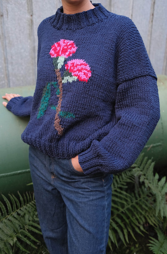 SWEATER CLAVELIN AZUL