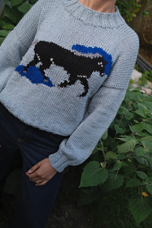 SWEATER CABALLO NUBES