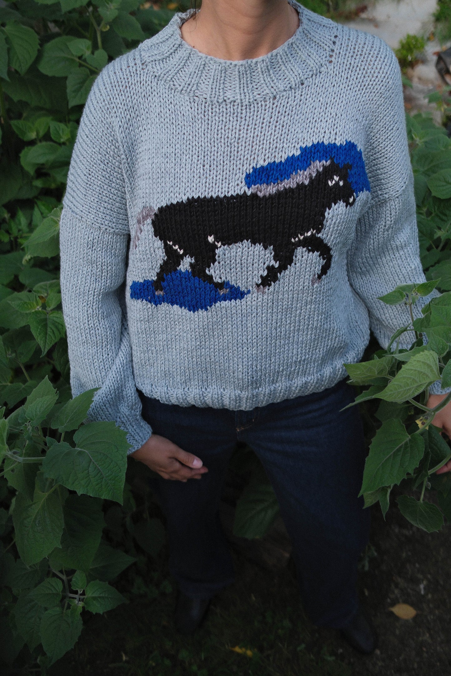 SWEATER CABALLO NUBES