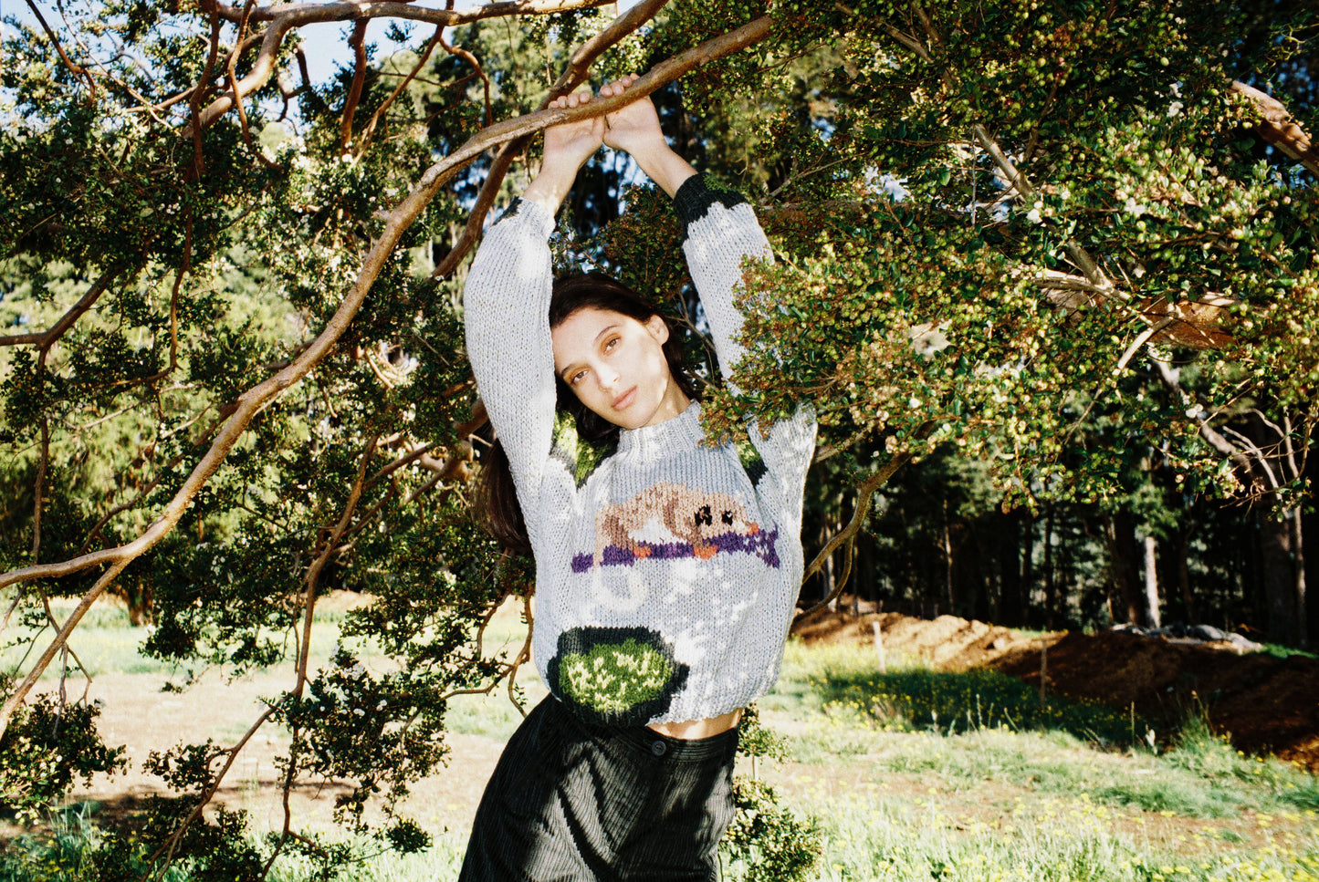 SWEATER MONITO DEL MONTE GRIS