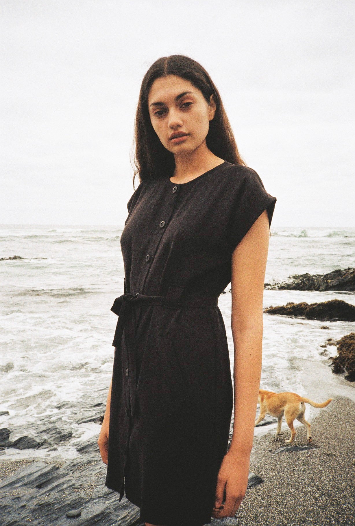 VESTIDO OVER NEGRO