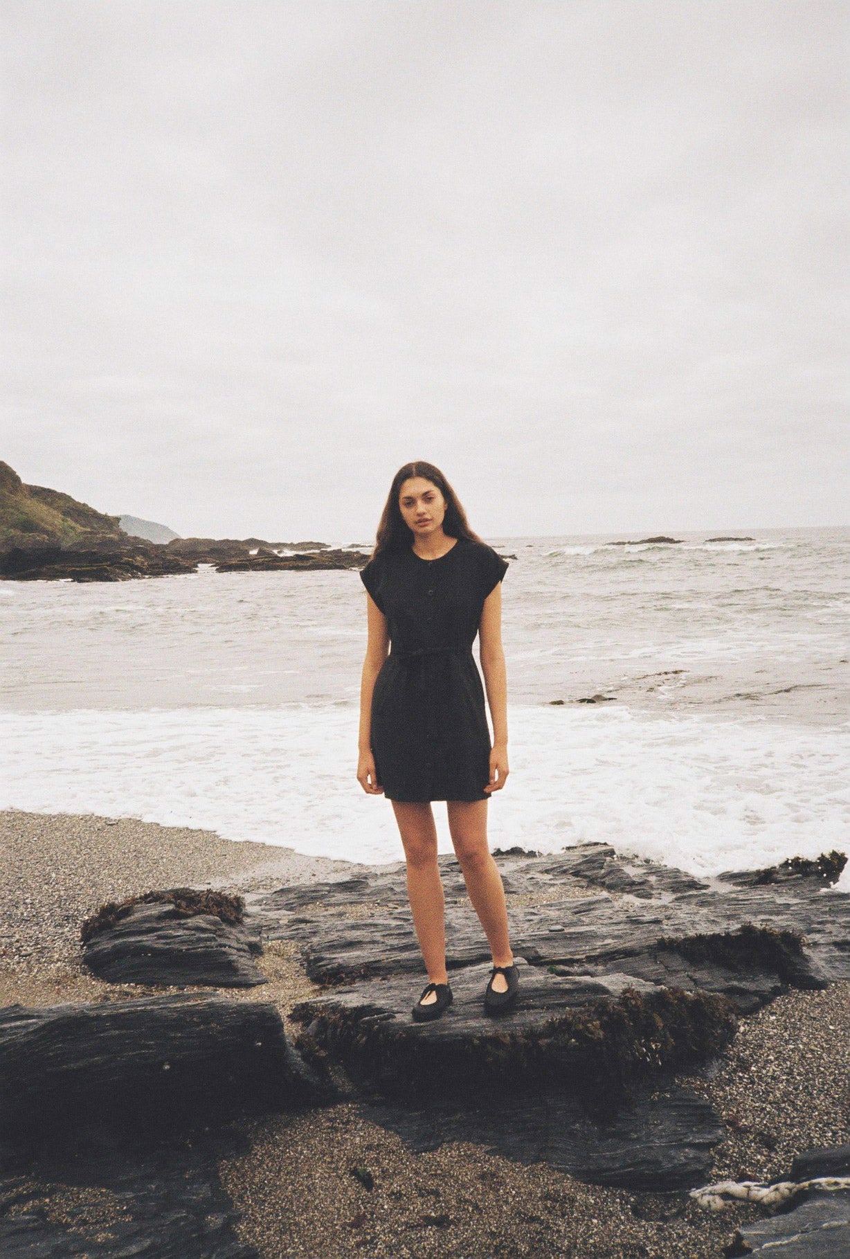 VESTIDO OVER NEGRO