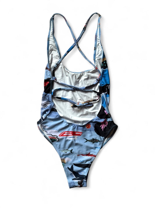 TRAJE DE BAÑO TIRAS MAR