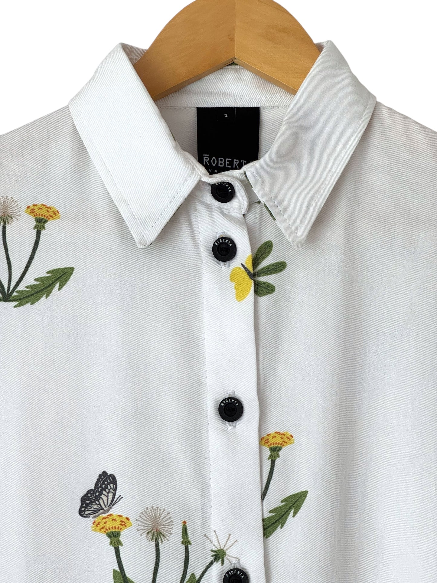 CAMISA BOTONERA CORTA DIENTE DE LEON