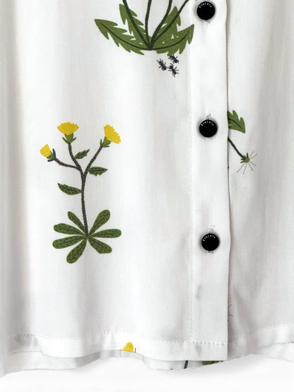 CAMISA BOTONERA CORTA DIENTE DE LEON