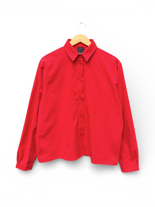 CAMISA DORA ALGODÓN ROJO