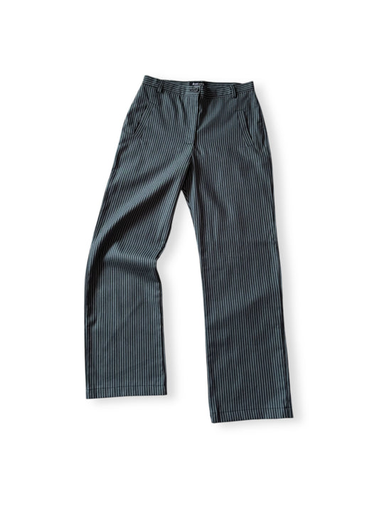 PANTALON RECTO RAYAS VERDE