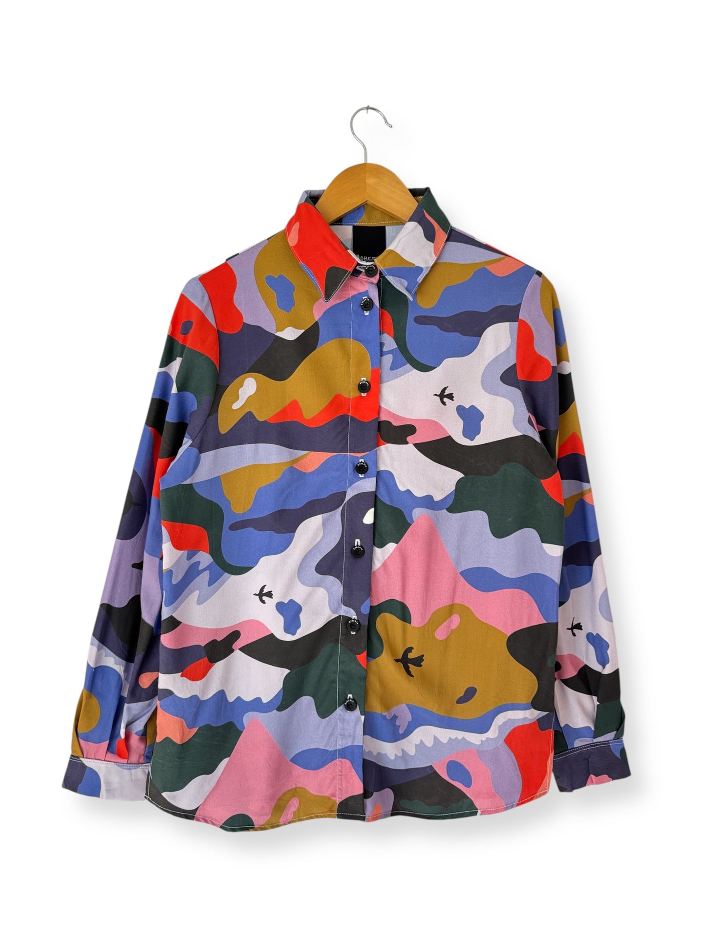 CAMISA METRIX VOLCANES AZUL