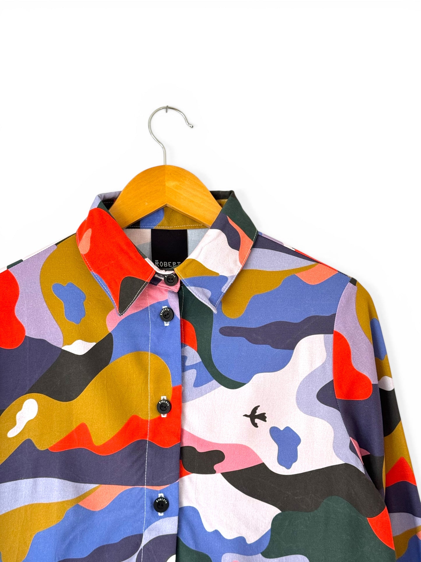 CAMISA METRIX VOLCANES AZUL