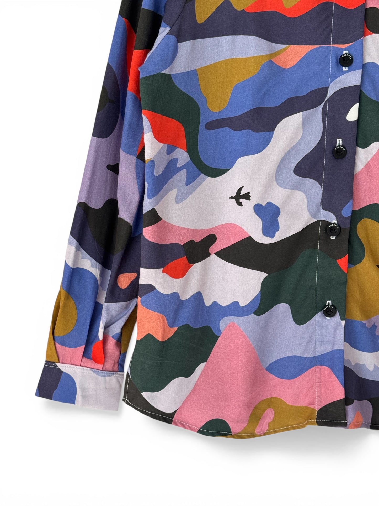 CAMISA METRIX VOLCANES AZUL