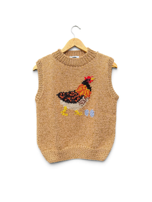 SWEATER SIN MANGAS GALLINA KOLLONKA