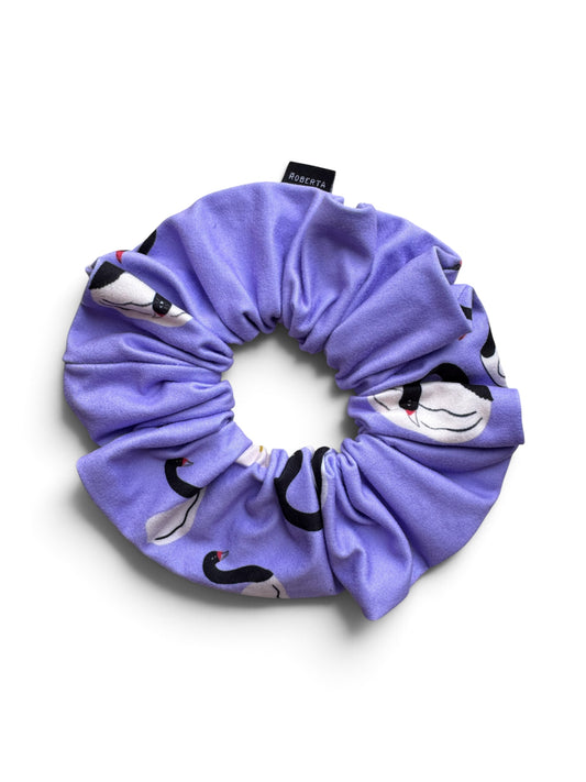 SCRUNCHIE BANDADA MALVA