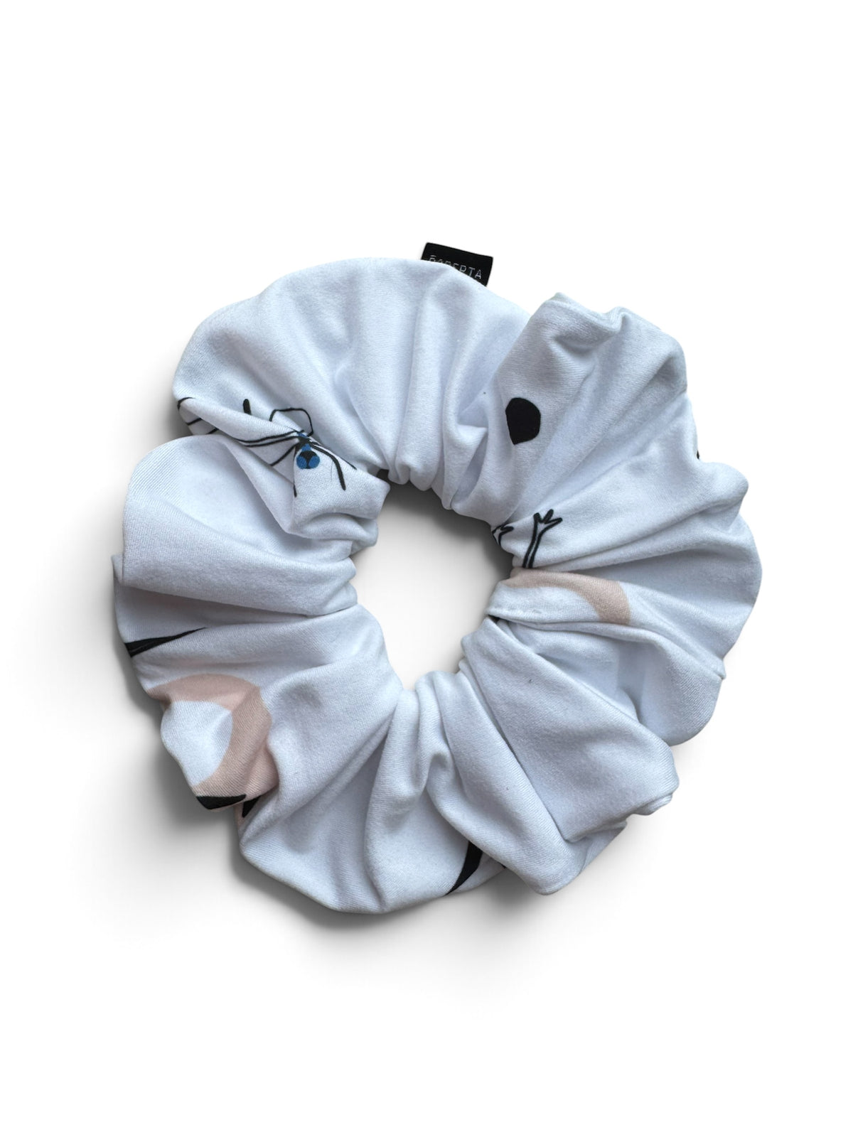 SCRUNCHIE GARZA BLANCO