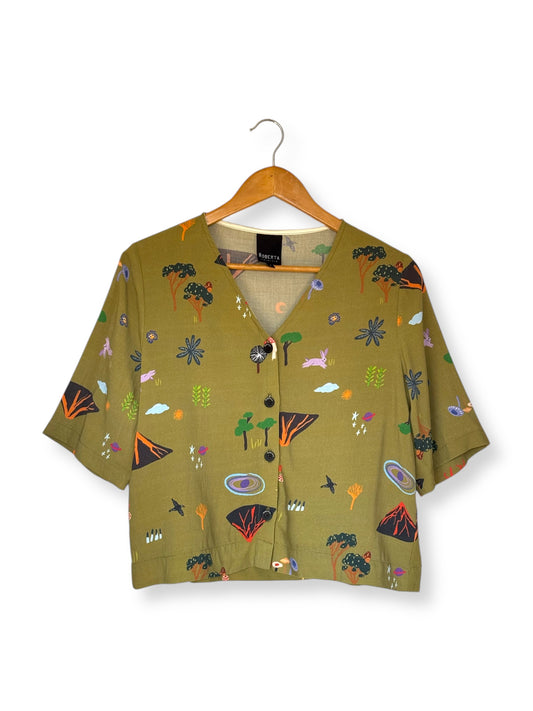 TOP VELIZ VOLCANES VERDE MUSGO