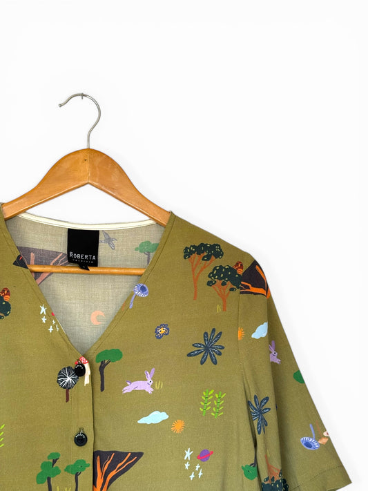 TOP VELIZ VOLCANES VERDE MUSGO