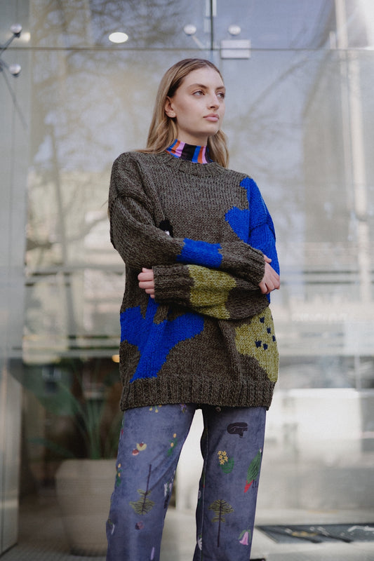 SWEATER PAISAJE MUSGO