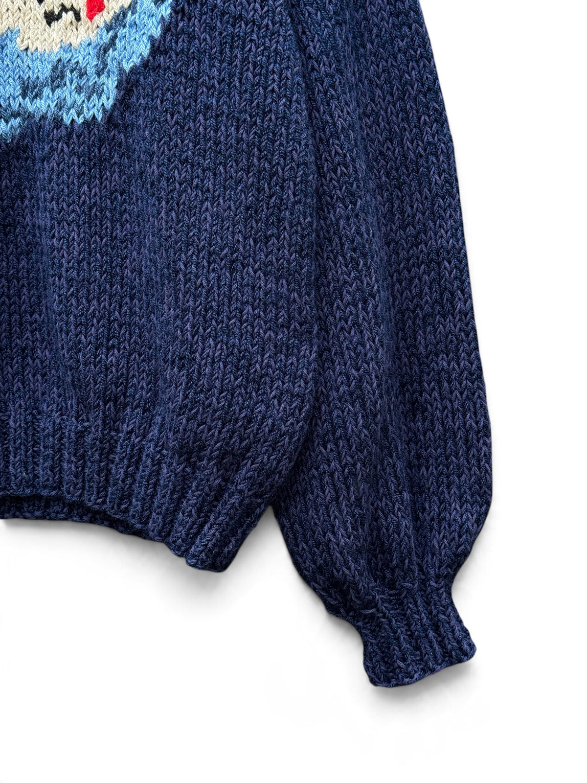 SWEATER CISNE AMOR AZUL MARINO