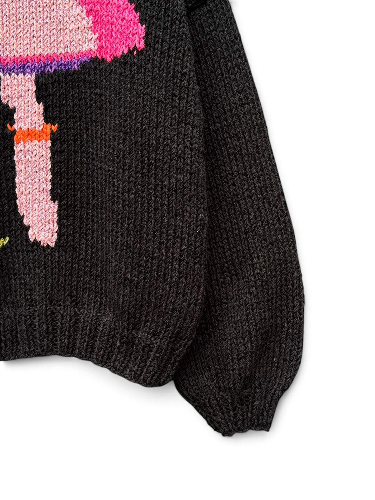 SWEATER HONGOS MUSGO NEGRO