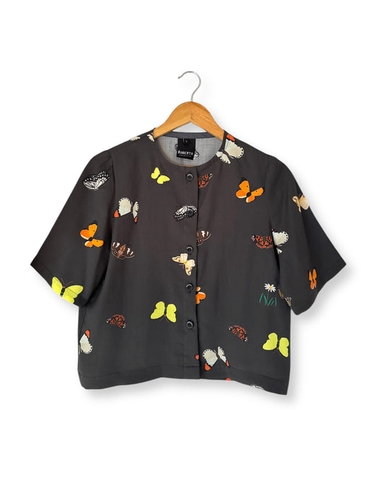 TOP LOLA MARIPOSAS GRAFITO