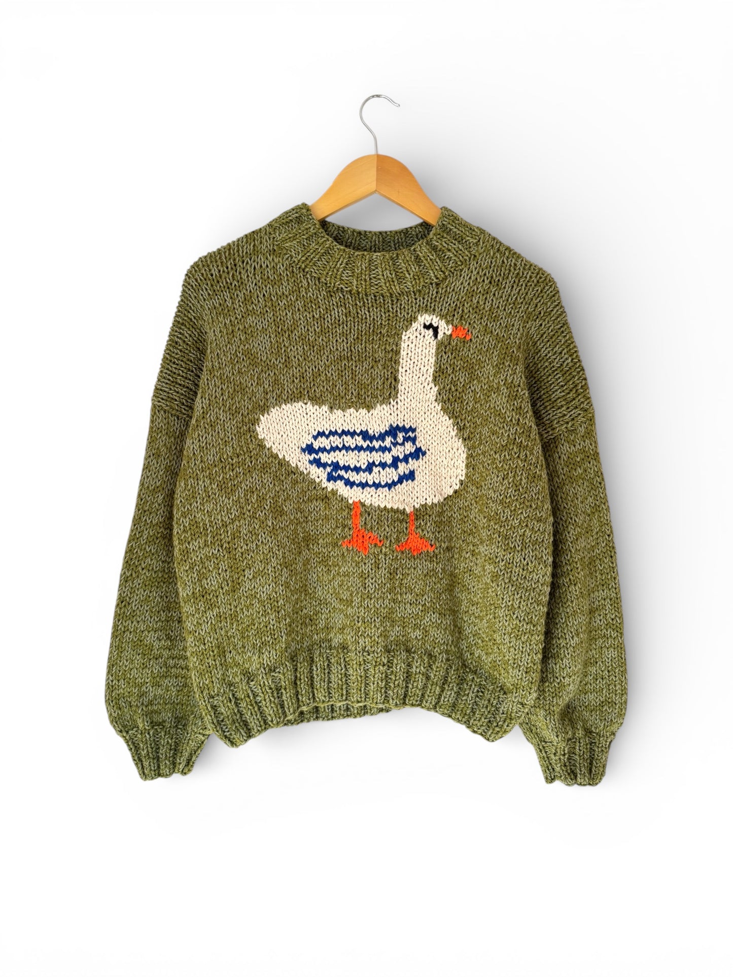 SWEATER GANSO VERDE MUSGO