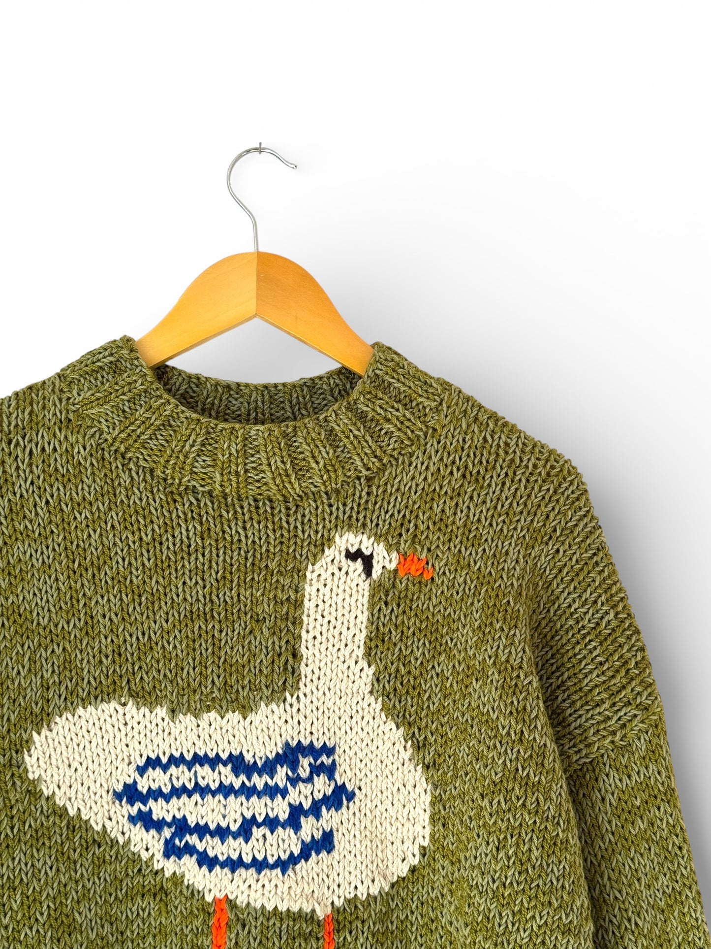 SWEATER GANSO VERDE MUSGO