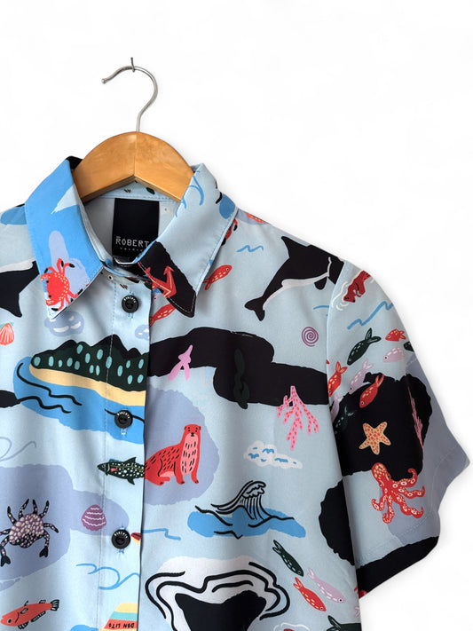 CAMISA BOTONERA CORTA MAR